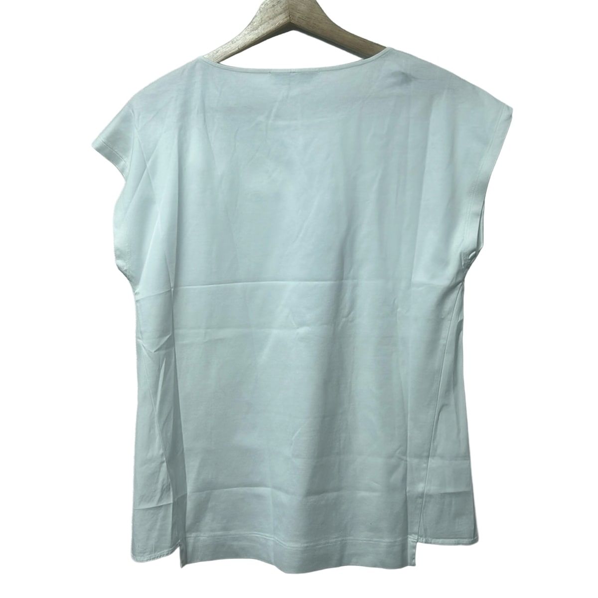 FABIANA FILIPPI ファビアーナフィリッピ 半袖カットソー サイズX X S レディース - 白 クルーネック フラワー 花