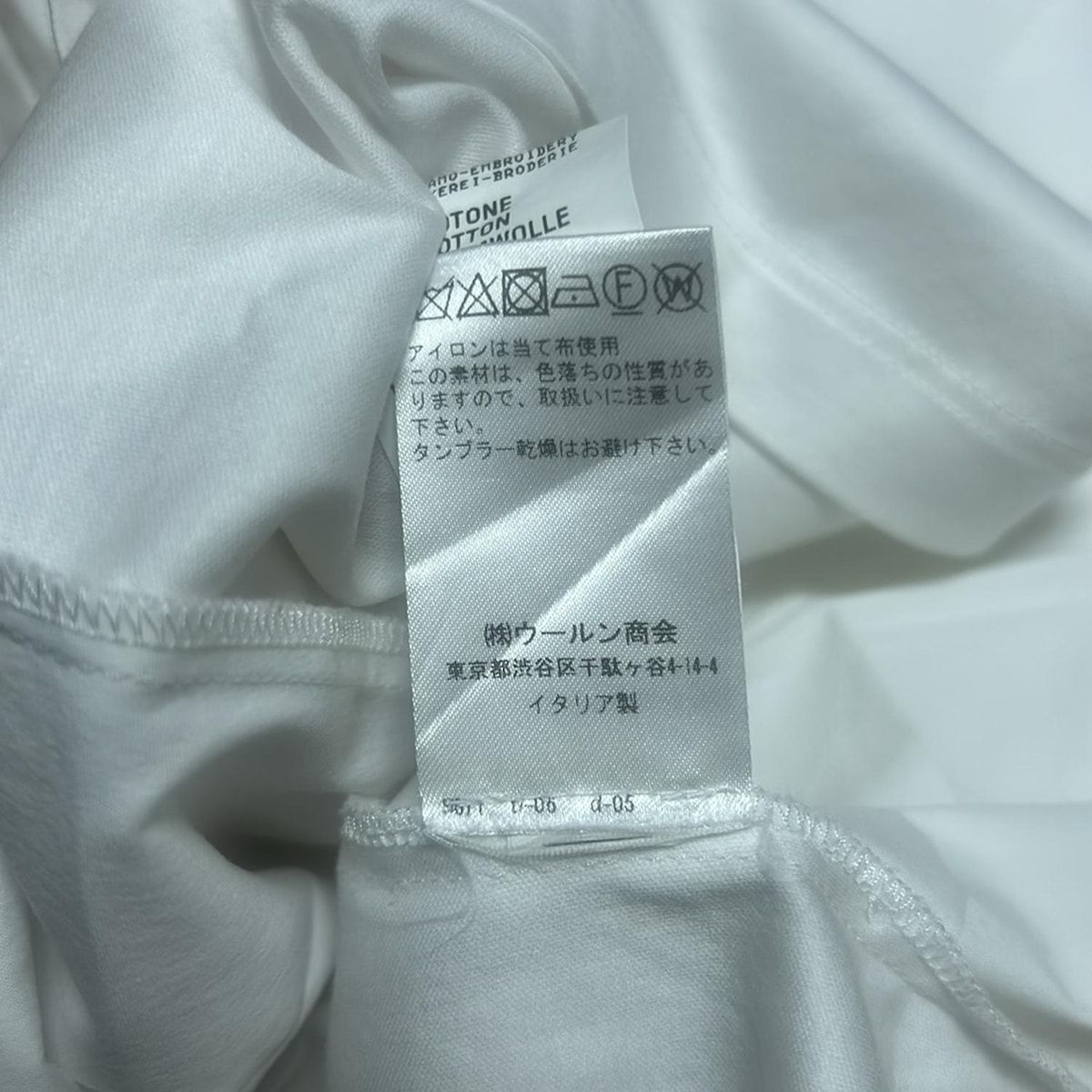 クルーネック フラワー