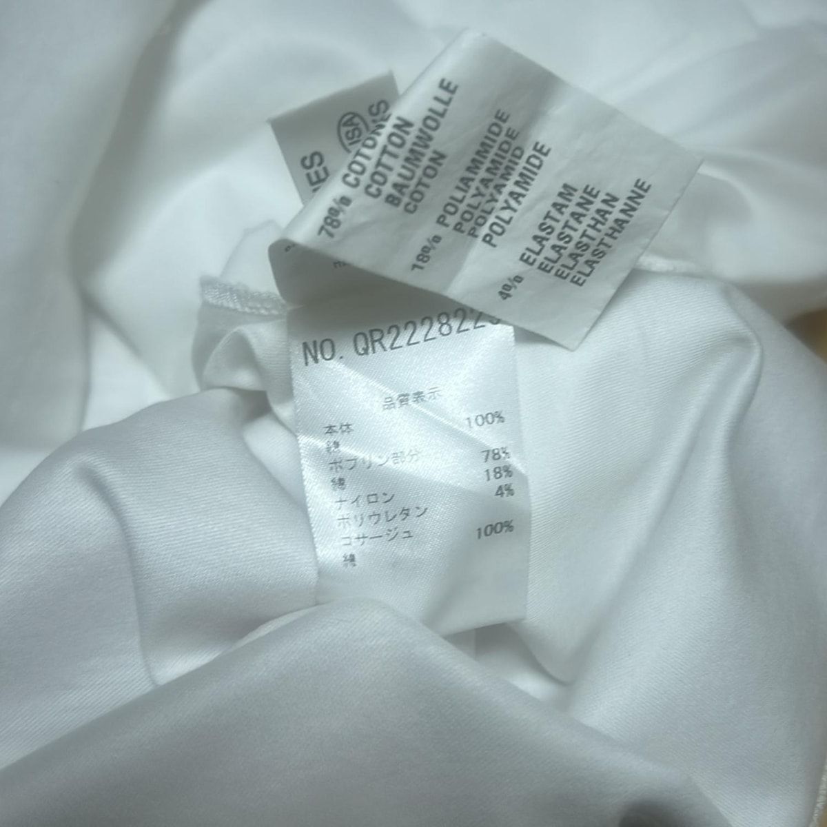  FABIANA FILIPPI ファビアーナフィリッピ 半袖カットソー サイズX X S レディース - 白 クルーネック フラワー 花 半袖(Tシャツ) Tシャツ カットソー