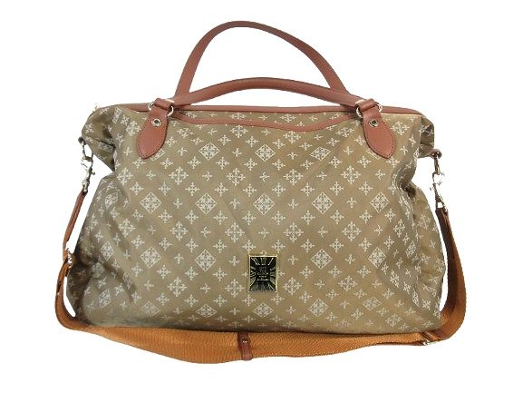 ラシット russet ボストン バッグ ショルダー モノグラム柄 総柄
