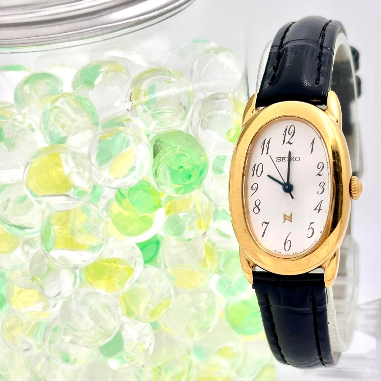 新品電池】SEIKO セイコー NOIE ノイエ レディース 腕時計 ゴールド 新品電池】SEIKO セイコー NOIE ノイエ レディース 腕時計 ゴールド