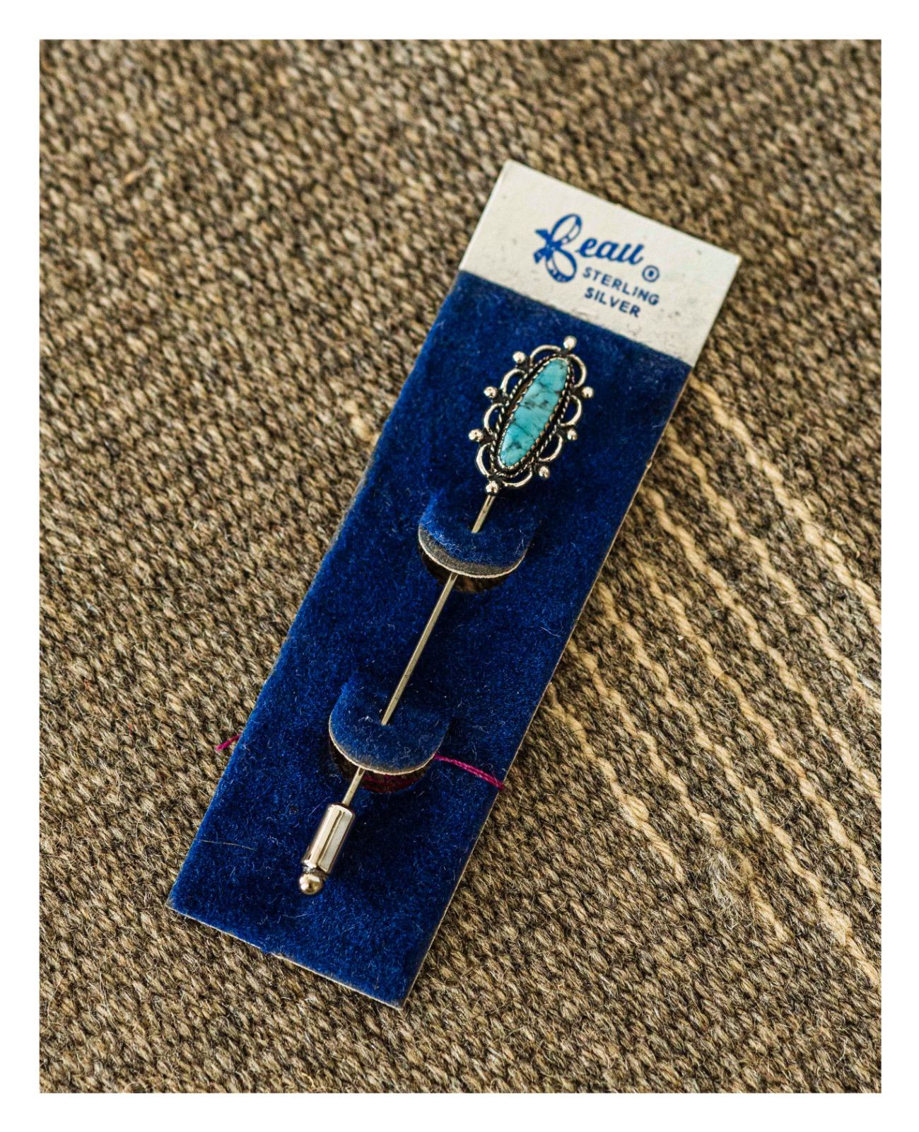 Beau社 ターコイズ ハットピン