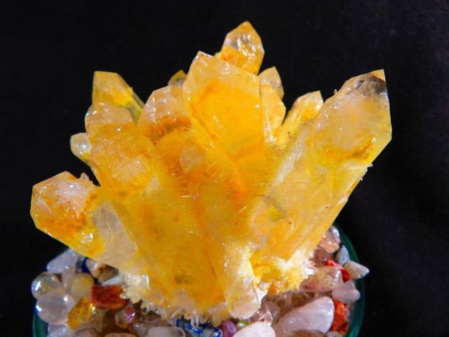 絶品☆超美しい☆浄化済み☆ブラジル産☆ 天然水晶宝石☆シトリン