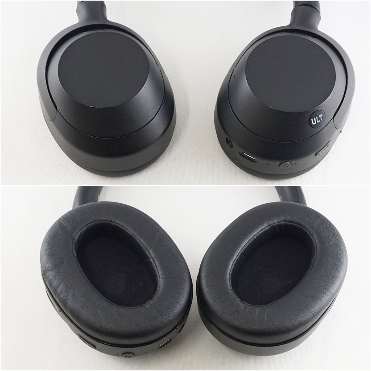  SONY ULT WEAR WH 900 N ワイヤレスヘッドホン 本体のみ 重低音 ノイズキャンセリング 外音取込 高音質 マイク ブラック V 2099 ワイヤレスヘッドホン ヘッドホン