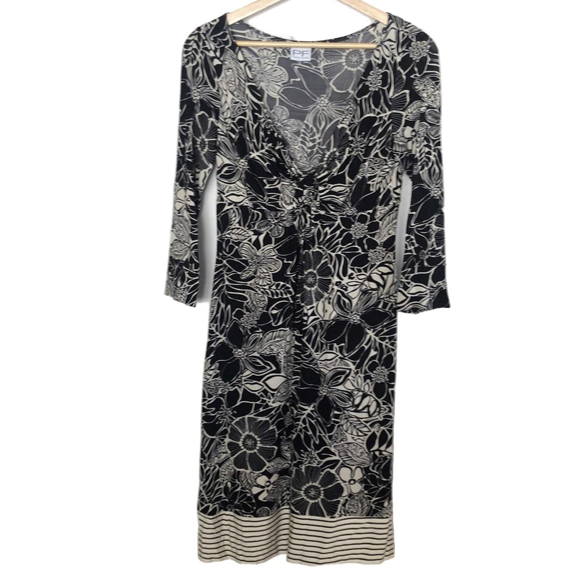 PAOLA FRANI(パオラ フラーニ) ワンピース サイズ38 S レディース - 黒