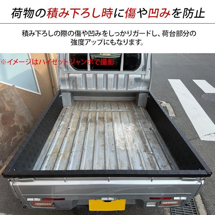 スーパーキャリイ DA16T トラック あおりガード 荷台 サイドパネル 全2
