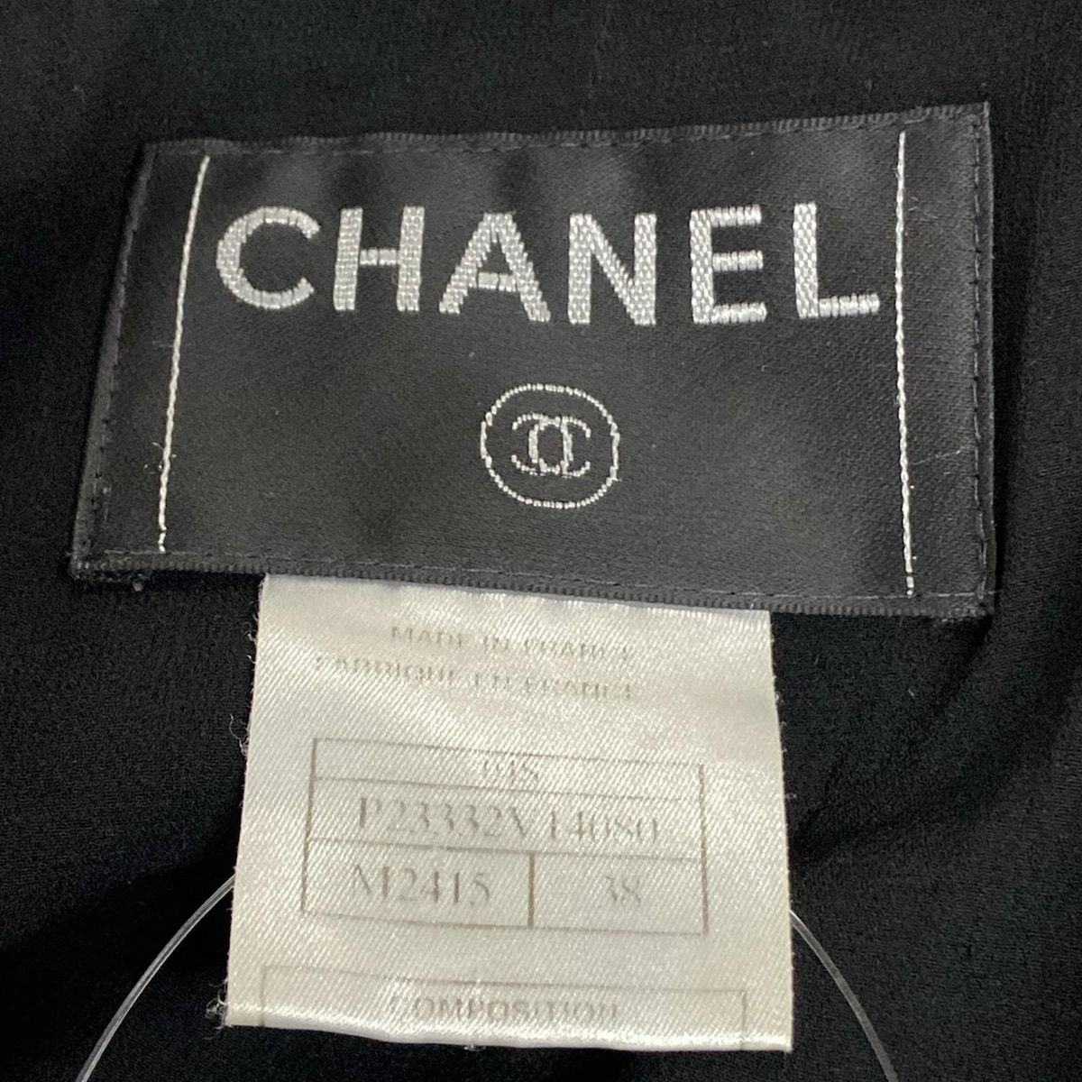 CHANEL(シャネル) ジャケット サイズ38 M レディース P23332 黒