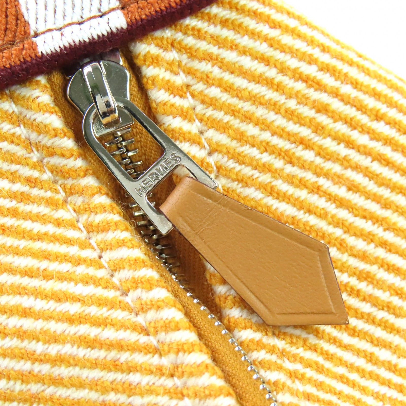 未使用品△HERMES エルメス ブリッド ア ブラック GM オ カレ ウール