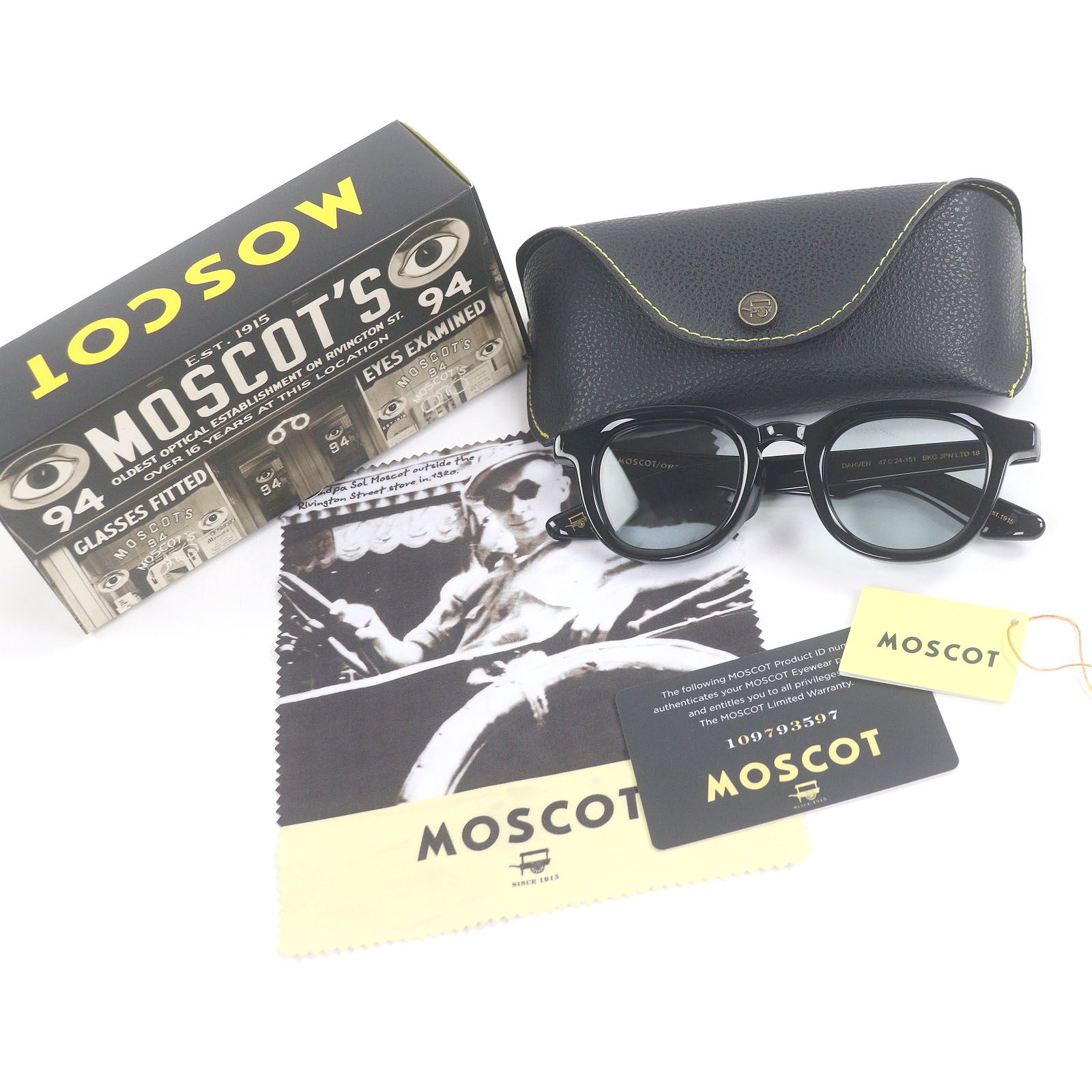 MOSCOT 美品✨ サングラス ケース付き サングラス ケース付き MOSCOT LEMTOSH