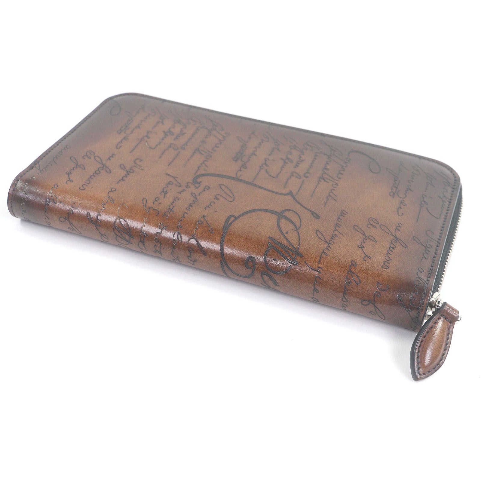 極美品□BERLUTI ベルルッティ 2024年製 イタウバ ロングジップ