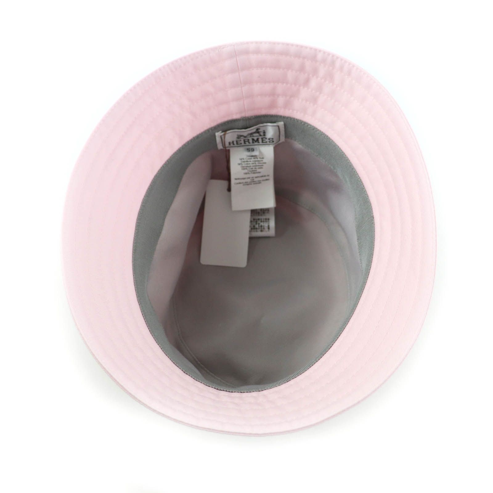 未使用品☆HERMES エルメス ハット ハーパー エクスリブリス コットン