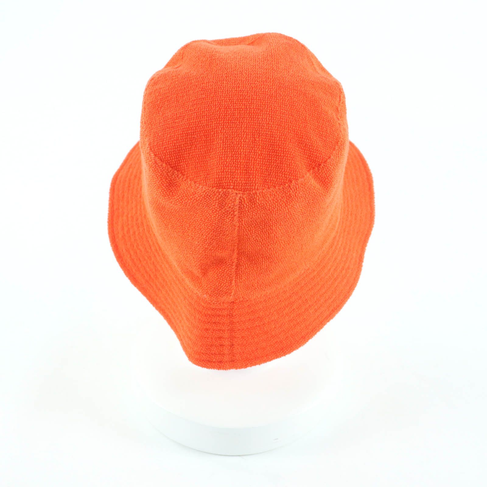 極美品☆HERMES エルメス コットン100％ Hロゴ刺繍 タオル地 バケット