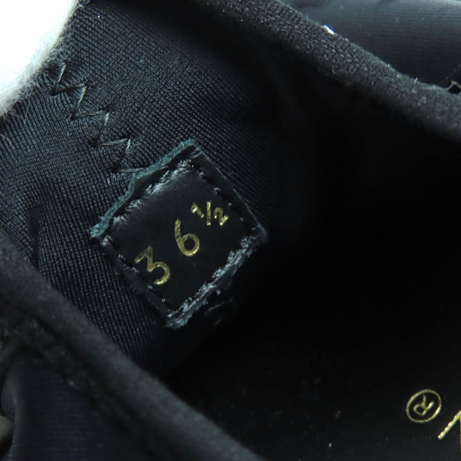 極美品△LOUIS VUITTON ルイヴィトン ランアウェイライン レザー LV