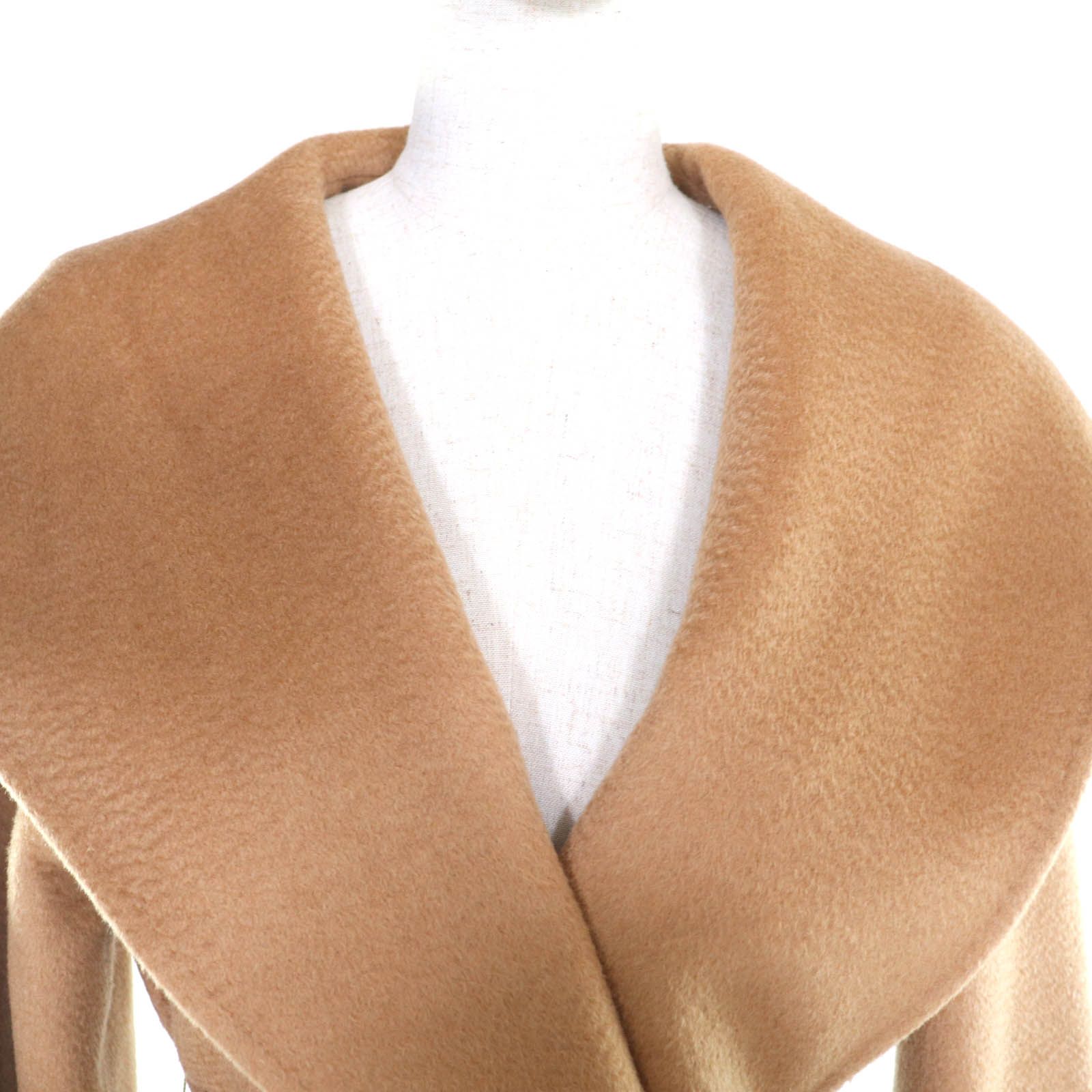 極美品☆Max Mara マックスマーラ RIALTO リアルト キャメル100％ 白