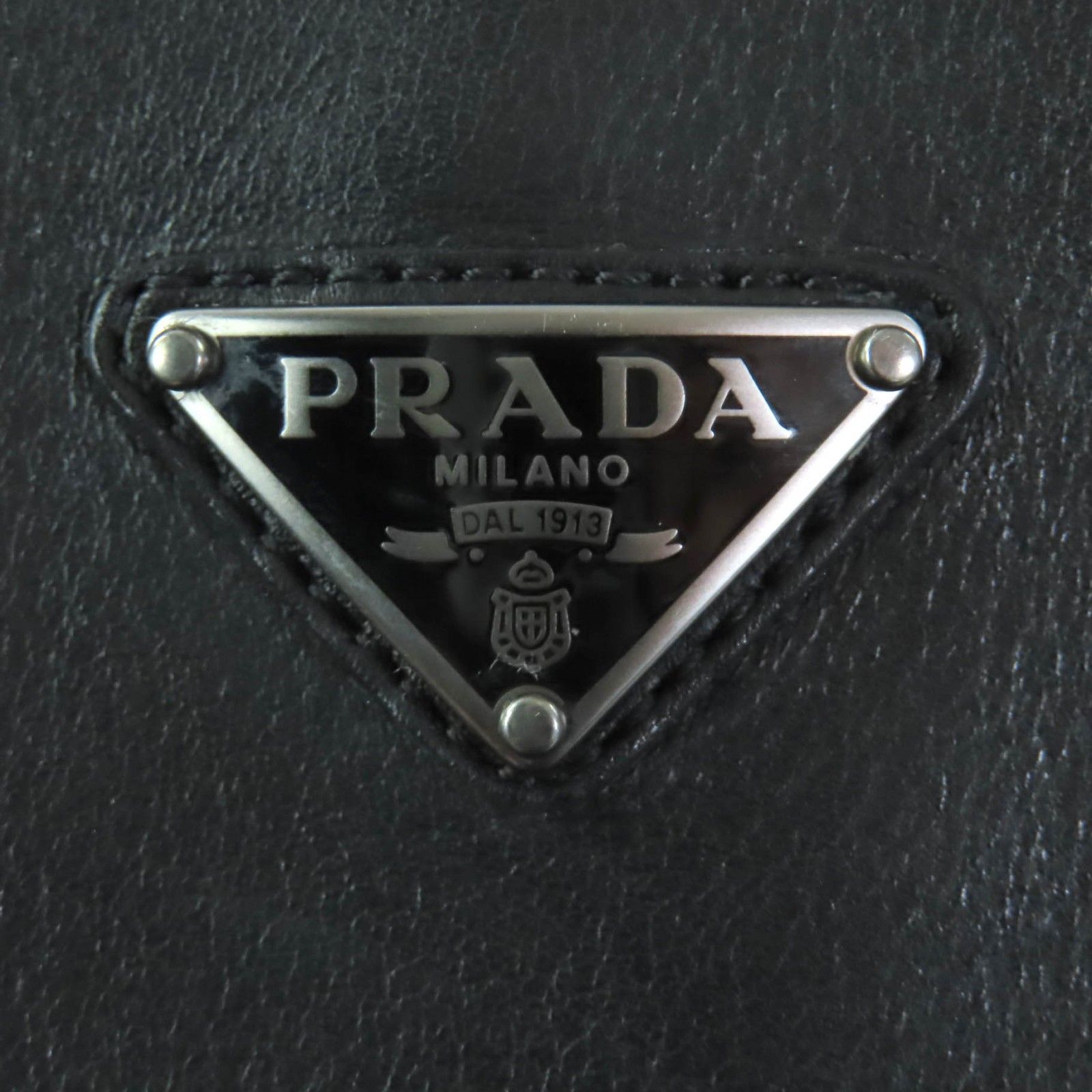 美品◇PRADA プラダ 1U635N トライアングルロゴプレート付き ミドル丈 レザー ロングブーツ ブラック 36 イタリア製 レディース 美品◇PRADA プラダ 1U635N トライアングルロゴプレート付き ミドル丈