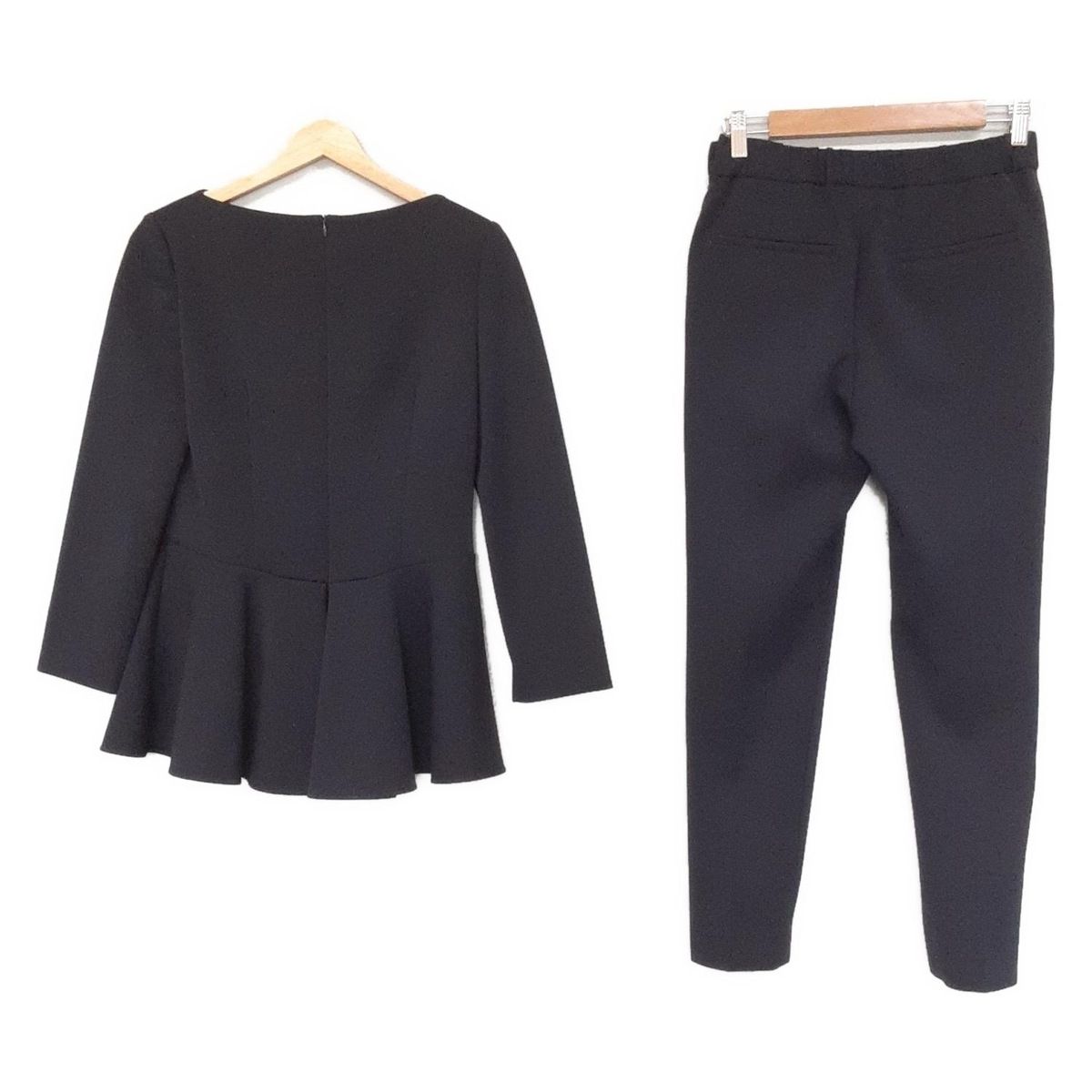 ESTNATION エストネーション レディースパンツセットアップ レディース - ネイビー