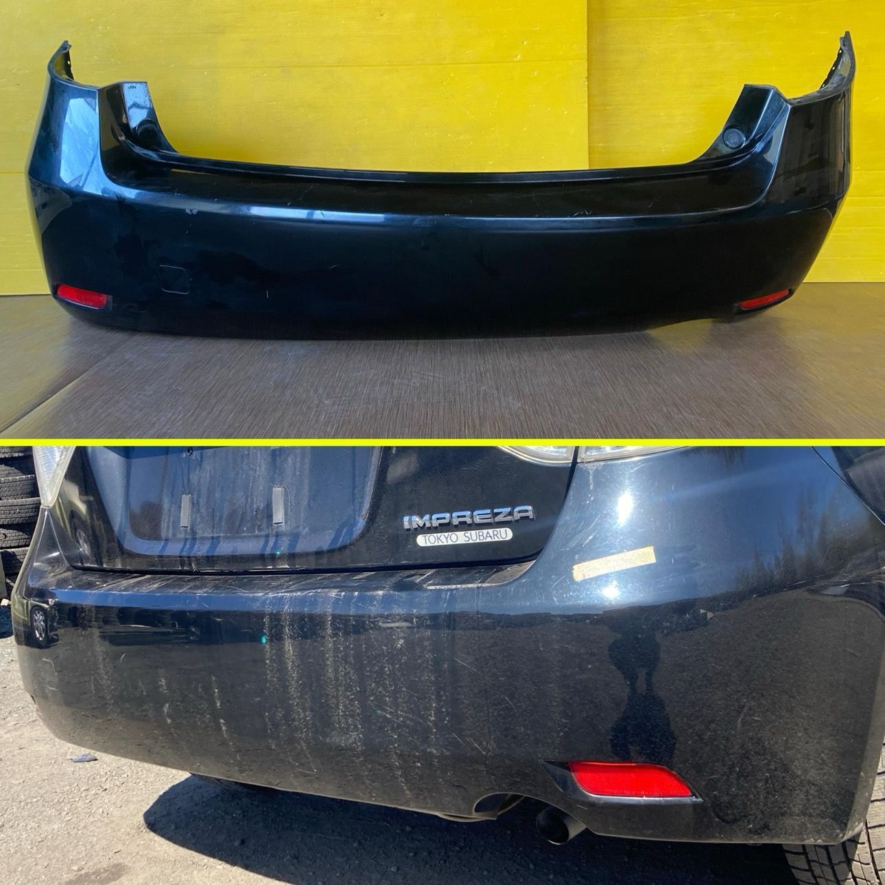 ZT-1365] 純正 スバル インプレッサ GH2 H21年 リアバンパー 色