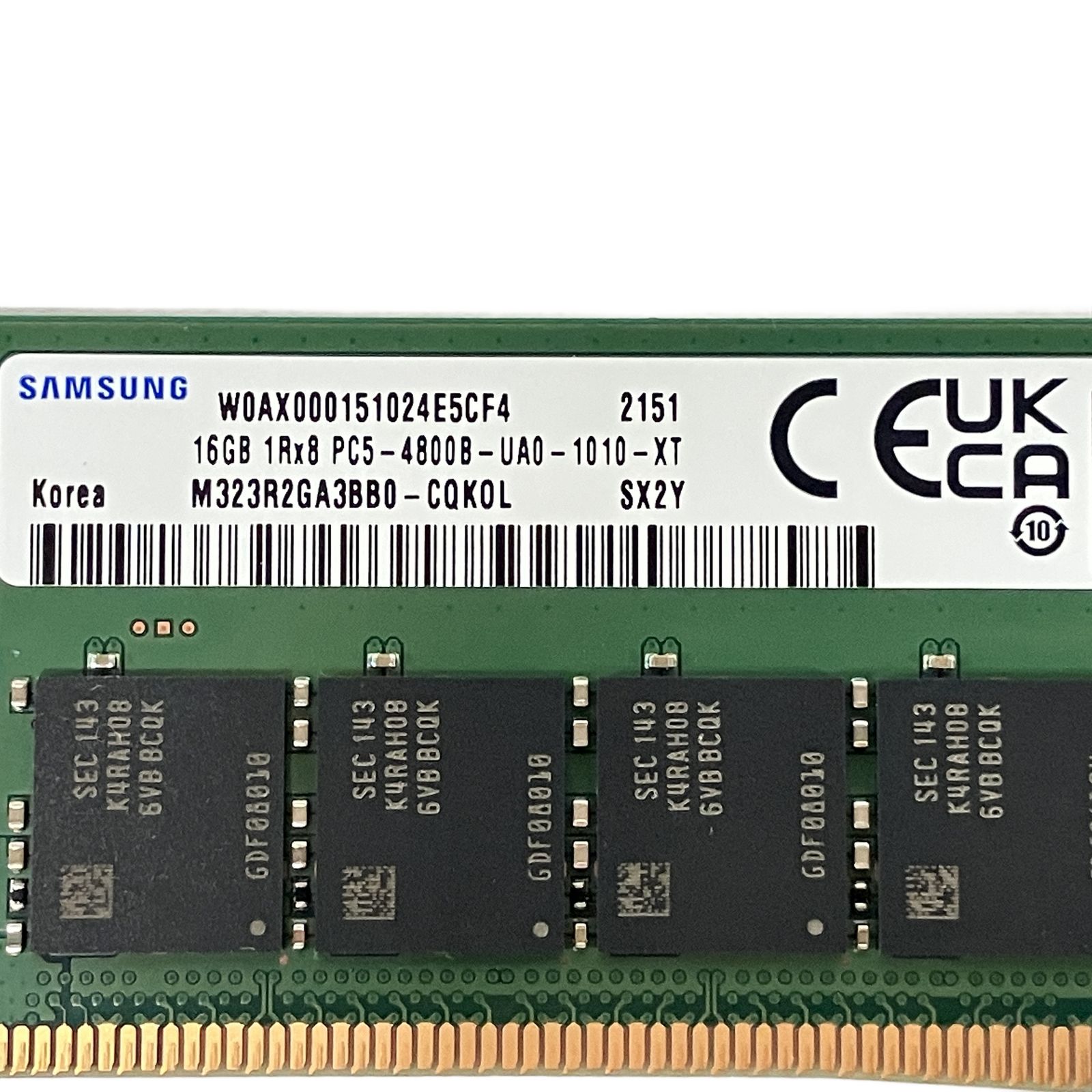  Samsung -CQKOL DDR 5メモリ 32 GB 16 組 デスクトップ メモリー PCパーツ