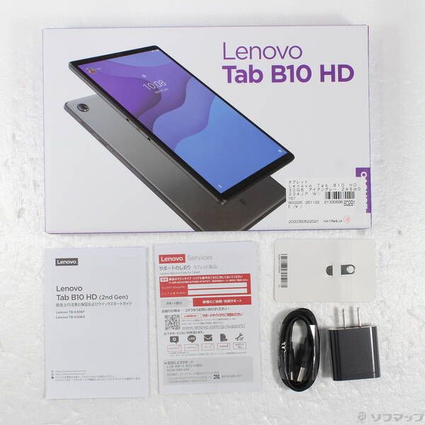 品〕 Lenovo Tab B10 HD 32GB アイアングレー ZA6W0204JP Wi-Fi【258