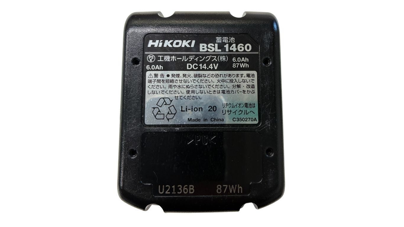  HiKOKI ハイコーキ 14 4 V リチウムイオンバッテリー BSL 1460 6 0 Ah 0033 8886 日立工機 その他 電動工具 エア工具
