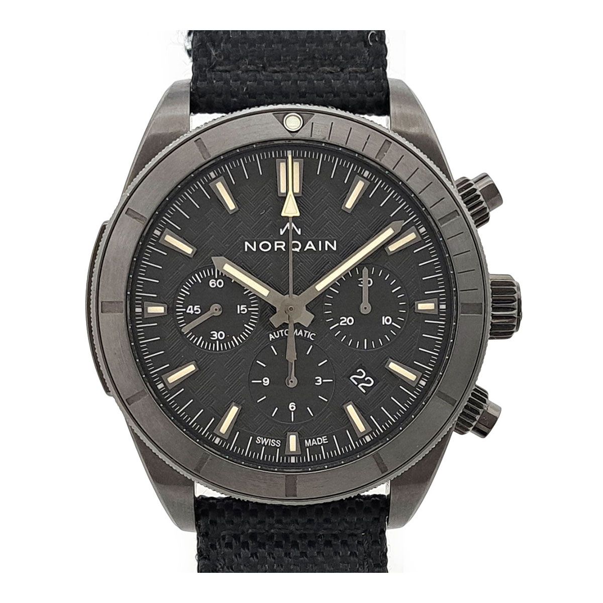 ノルケイン アドベンチャー スポーツ NB1200B21C 自動巻き ステンレススティール メンズ NORQAIN【中古】 【時計】