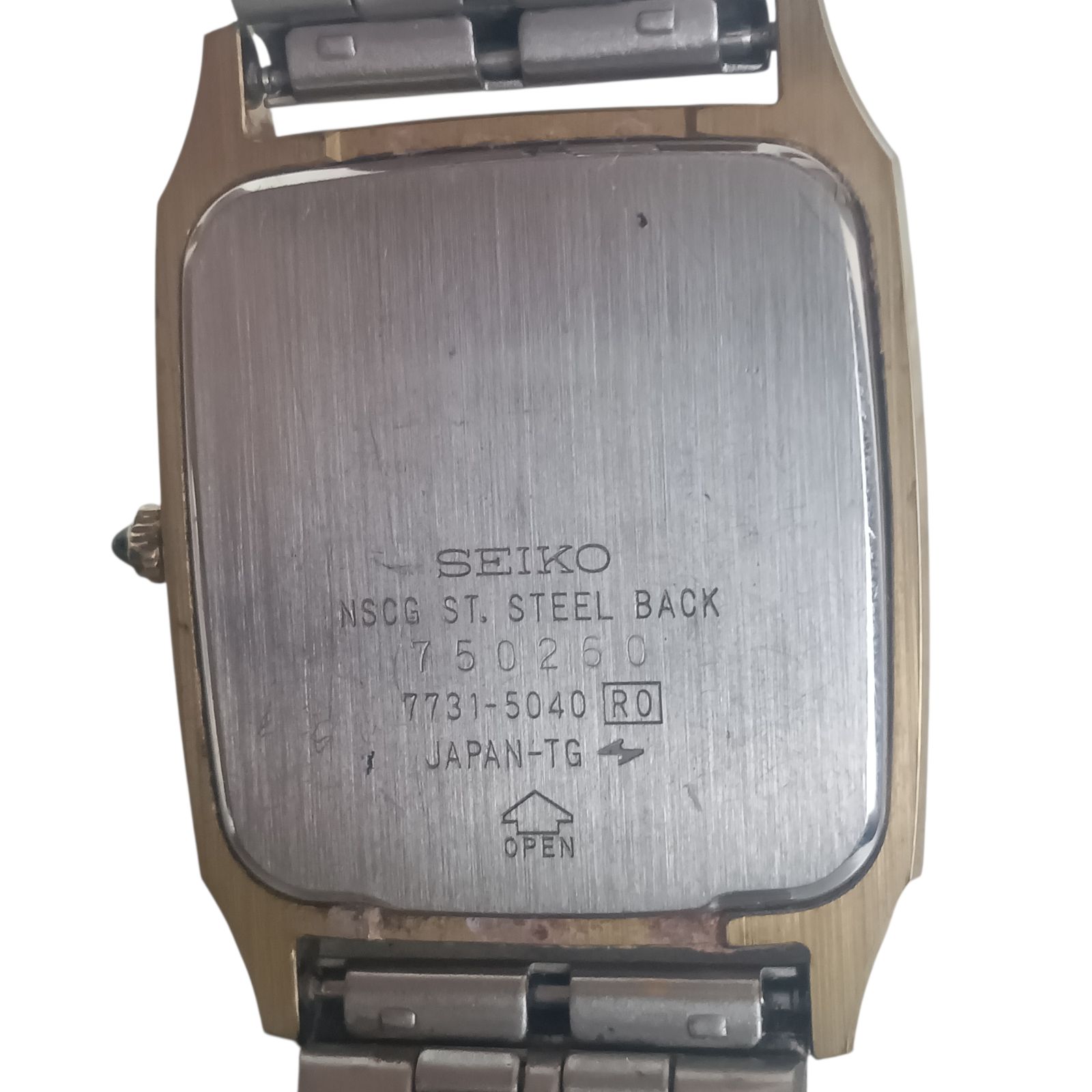 稼働 良品】1216-2 SEIKO DOLCE セイコー ドルチェ 7731-5040 メンズ