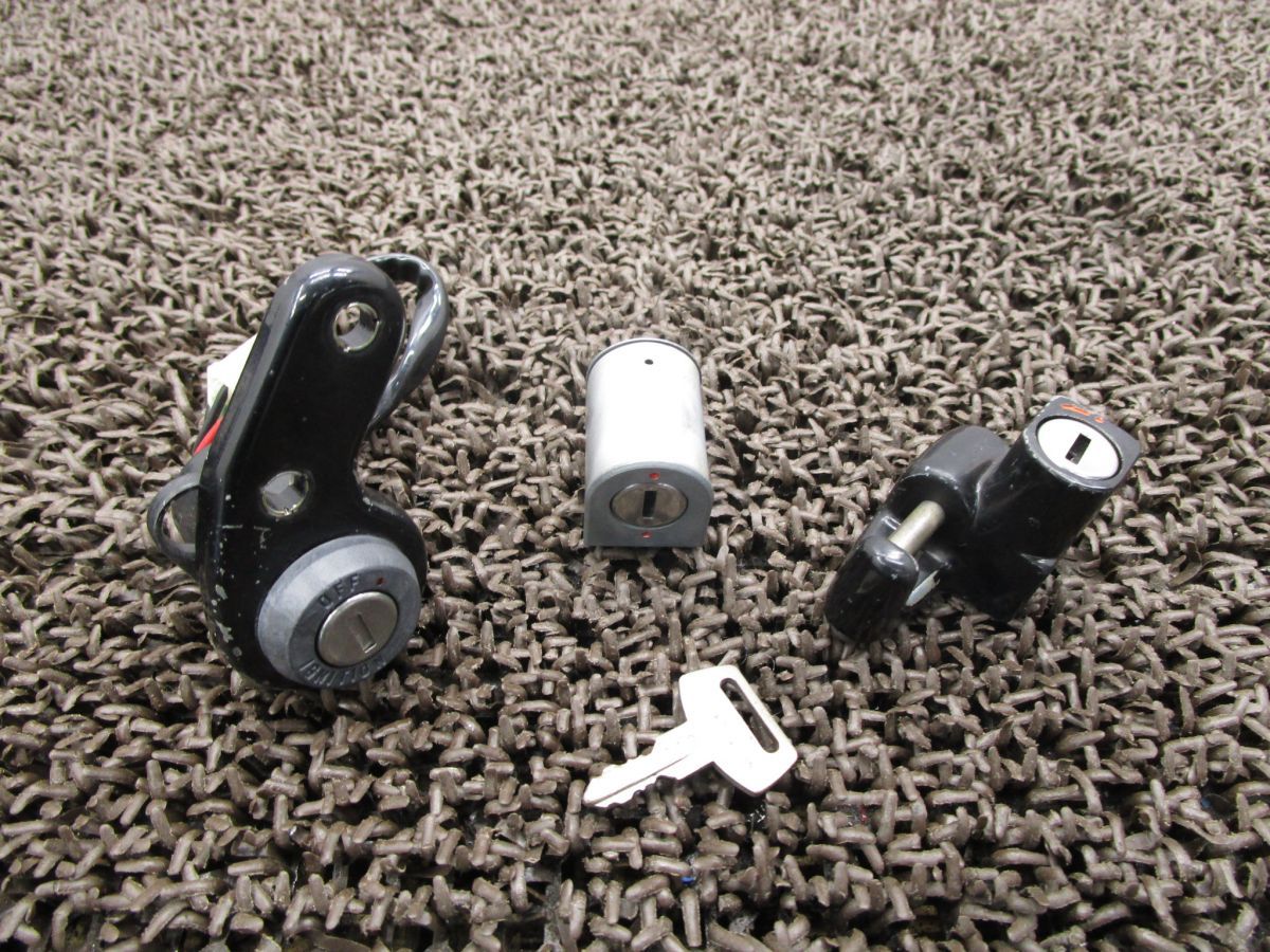 ノーティダックス メインキーセット A 9511 CY 50 ホンダ E NAUTY DAX キャブ車 動画有 6 V