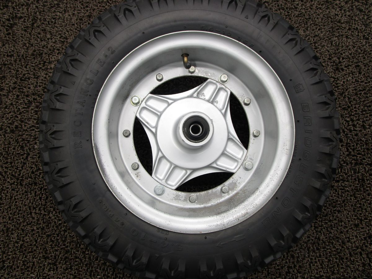 ノーティダックス フロントホイール ブレーキドラム A 9543 CY 50 ホンダ E NAUTY DAX キャブ車 動画有 6 V