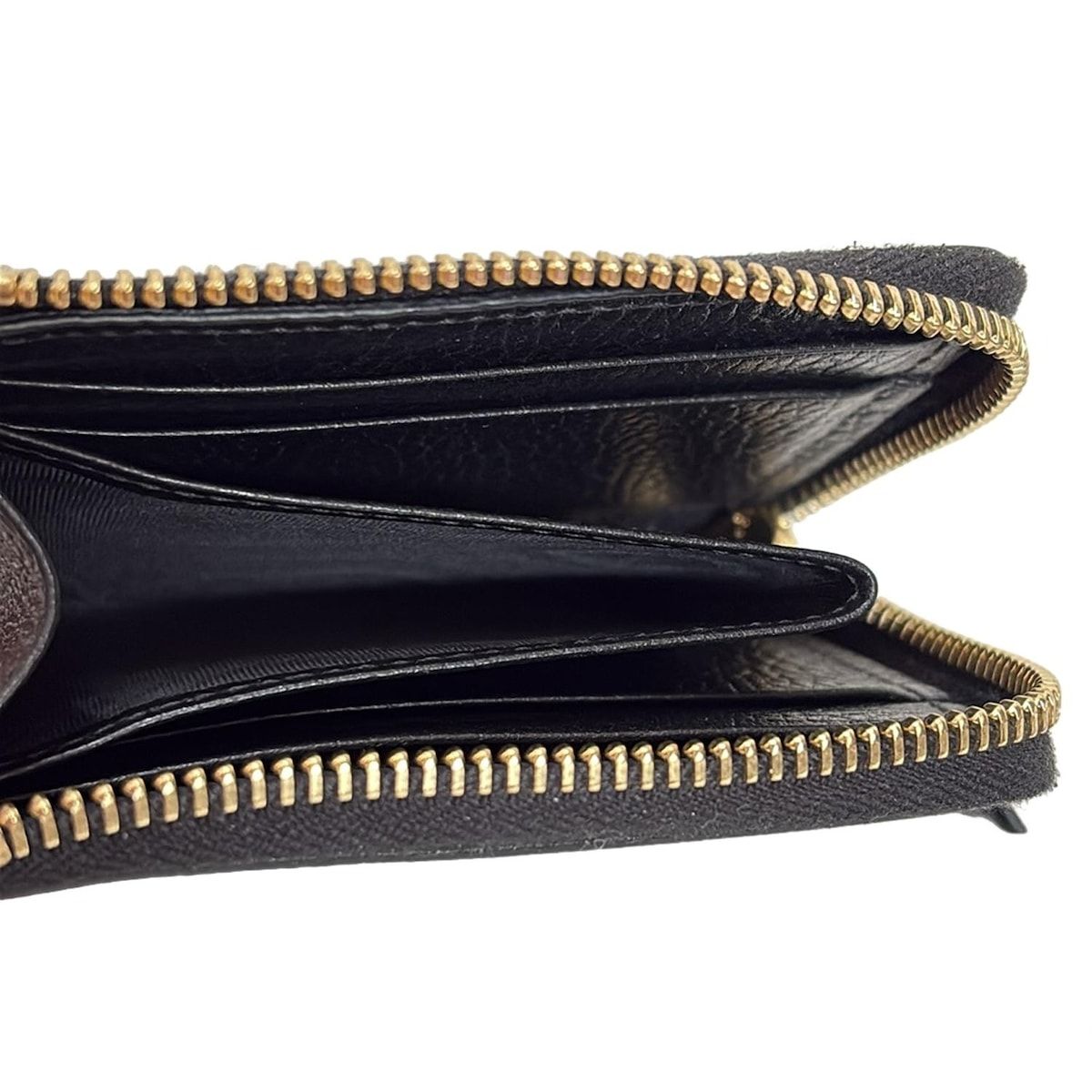 GUCCI(グッチ) コインケース美品 GGマーモント 644406 黒 L字