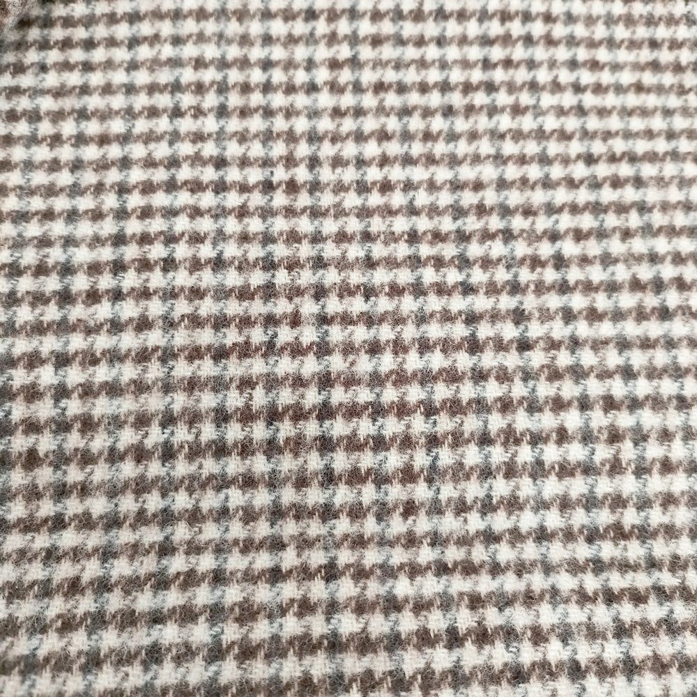  OF ELGIN green label relaxing 別注 カシミア混 リバーシブルマフラー チェック マフラー ホワイト ブラウン レディース ジョンストンズオブ エルガン グリーンレーベルリラクシング 5-1202 T バンダナ スカーフ 小物