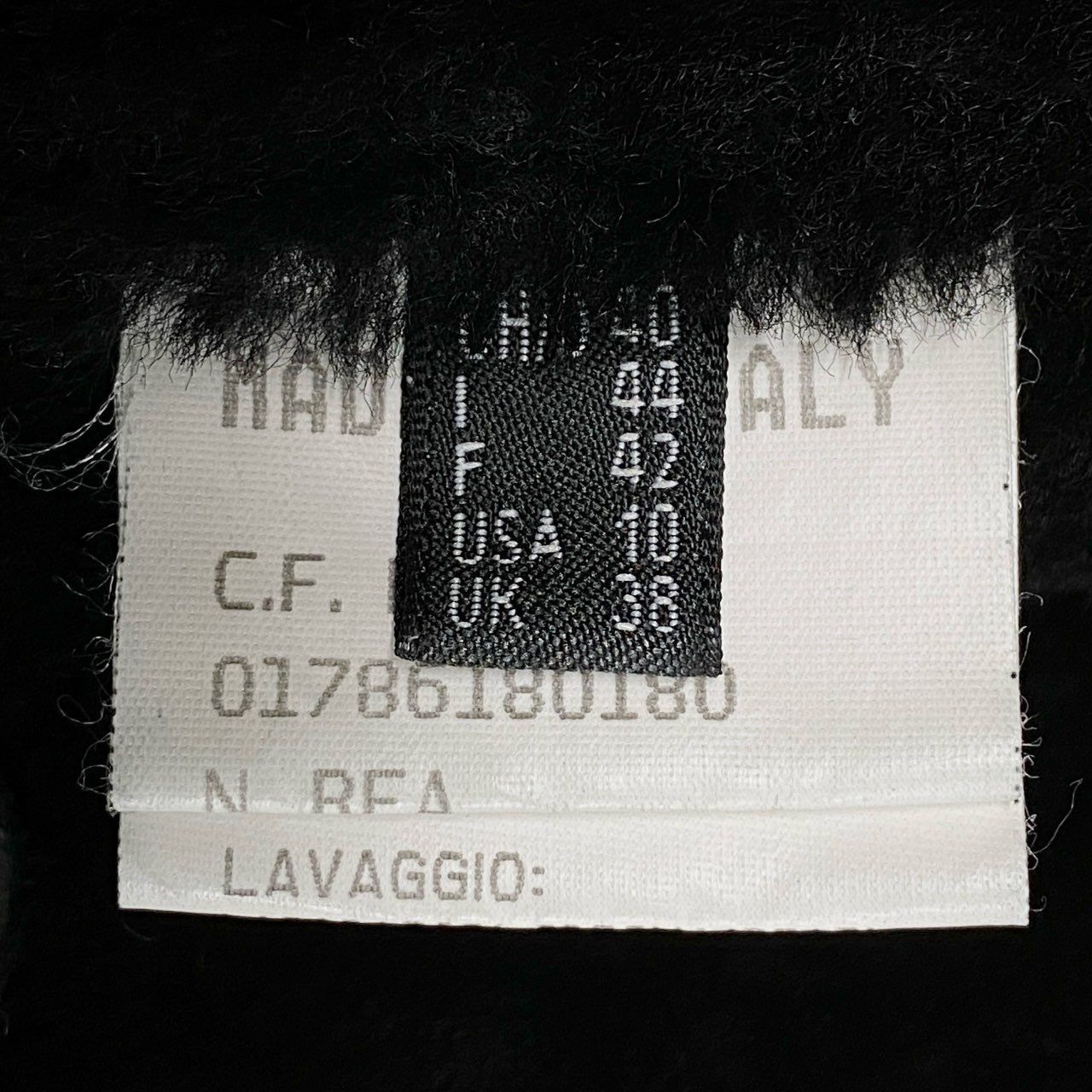 60L16 BALLY バリー ムートンコート レザーコート ダブル トグルボタン