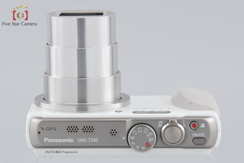  Panasonic パナソニック LUMIX DMC TZ 40 ホワイト コンパクトデジタルカメラ 元 き コンパクトデジタルカメラ デジタルカメラ