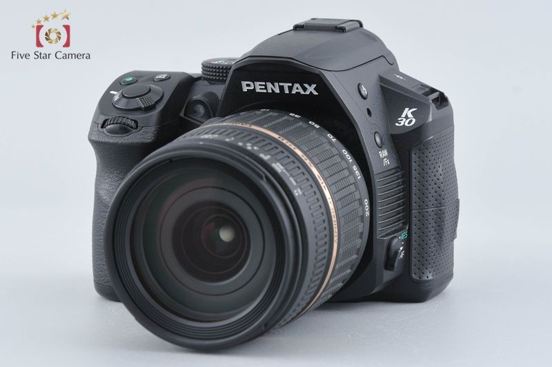 PENTAX ペンタックス K 30 ブラック TAMRON タムロン A 14 AF 18 200 mm f 3 5 6 XR Di II LD IF MACRO デジタル一眼レフカメラ