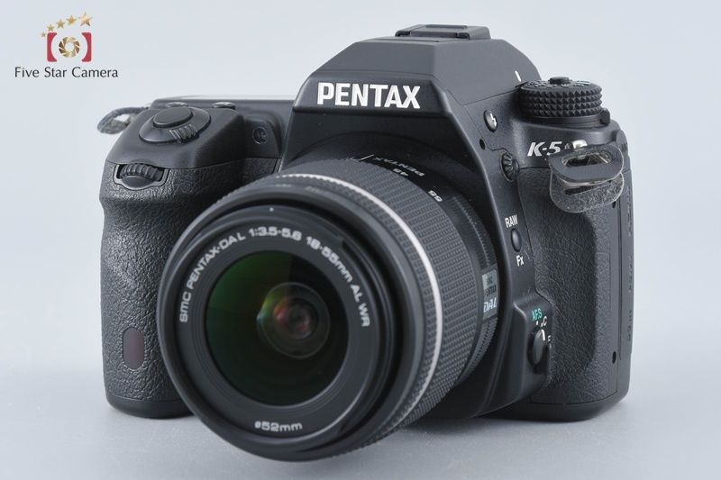 PENTAX ペンタックス K 5 SMC DA L 18 55 mm f 3 6 AL WR デジタル一眼レフカメラ