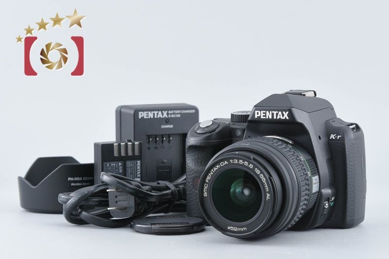 PENTAX K-r/18-55mm (良品） 中古】PENTAX ペンタックス K-r 18-55 レンズキット ブラック | 中古