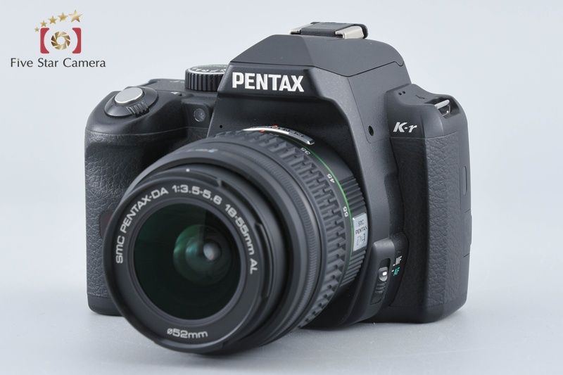 PENTAX ペンタックス K r 18 55 レンズキット ブラック デジタル一眼レフカメラ