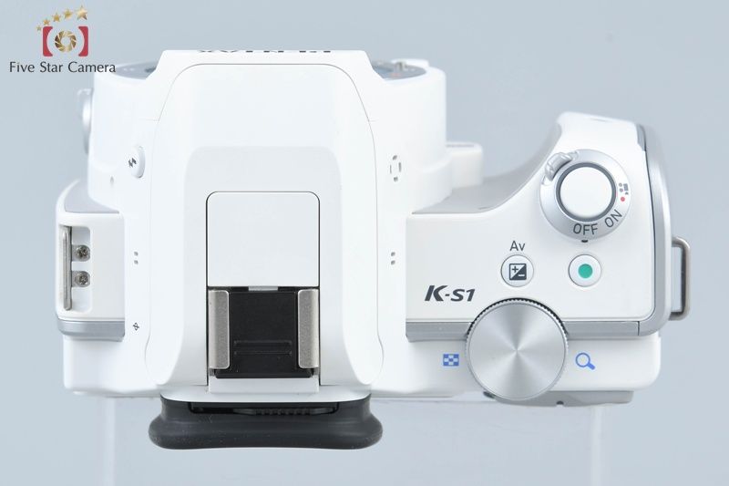  PENTAX ペンタックス K S 1 ホワイト デジタル一眼レフカメラ シャッター回数僅少 デジタル一眼レフ デジタルカメラ