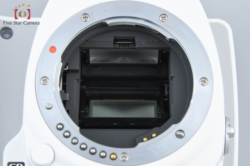 ホワイト デジタル一眼レフカメラ