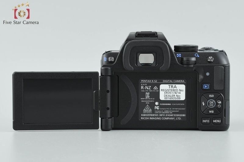  PENTAX ペンタックス K S 2 ブラック デジタル一眼レフカメラ シャッター回数僅少 デジタル一眼レフ デジタルカメラ