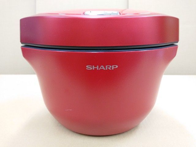 未使用品】 訳あり シャープ ヘルシオ ホットクック KN-HW24G-R レッド