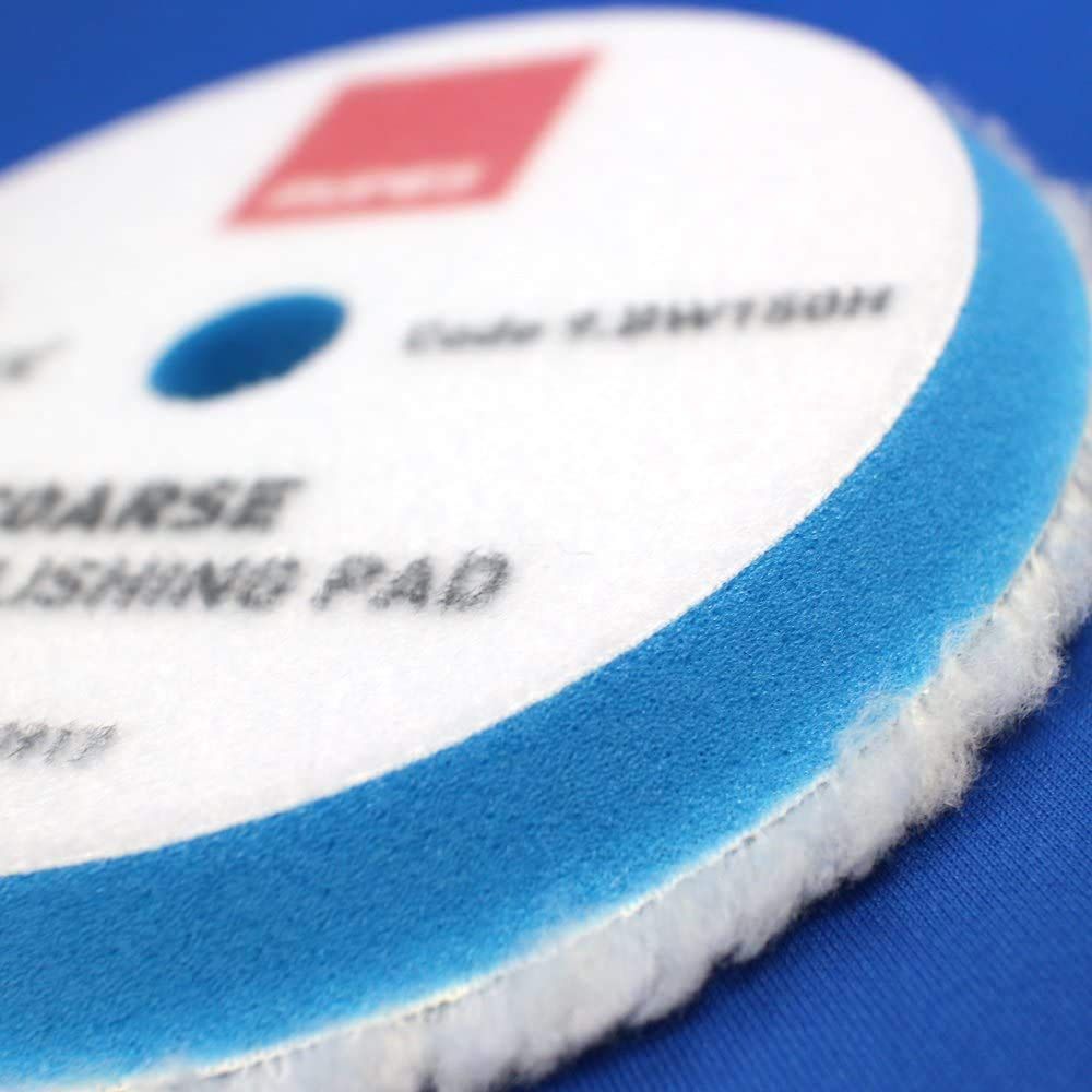 RUPES ルペス ウールバフ 9.BW 150 H 粗目 φ150 mm 青色