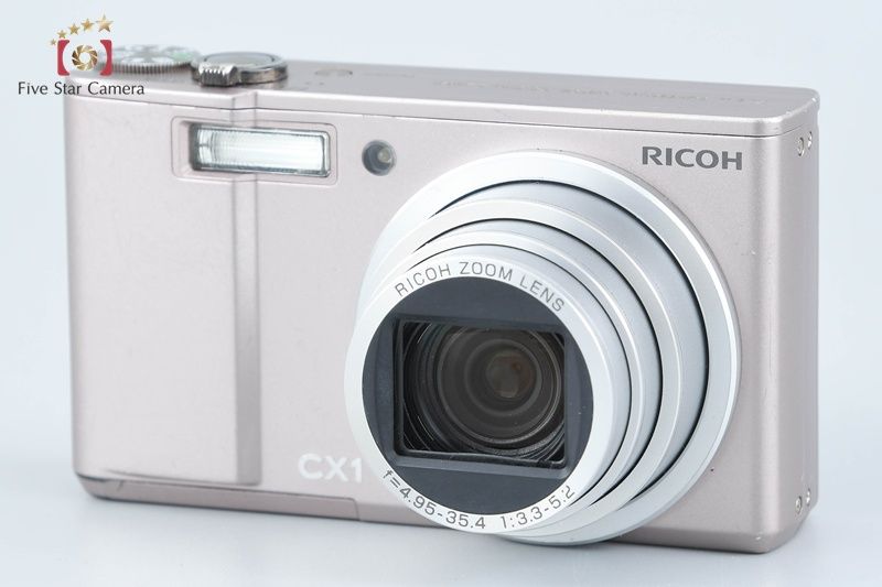 RICOH リコー CX1 シャンパンロゼ コンパクトデジタルカメラ 大人気 RICOH リコー CX1 シャンパンロゼ コンパクトデジタルカメラ - メルカリ
