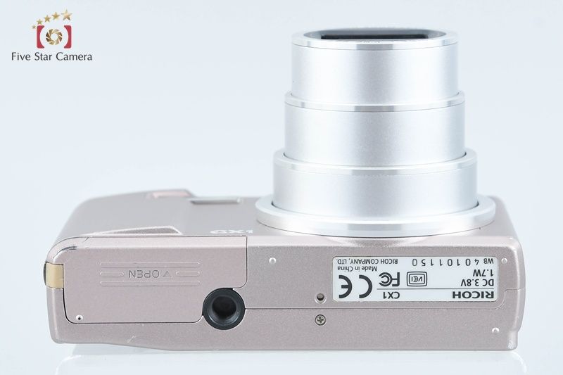 Ricoh リコー 【中古】RICOH リコー CX1 シャンパンロゼ コンパクト