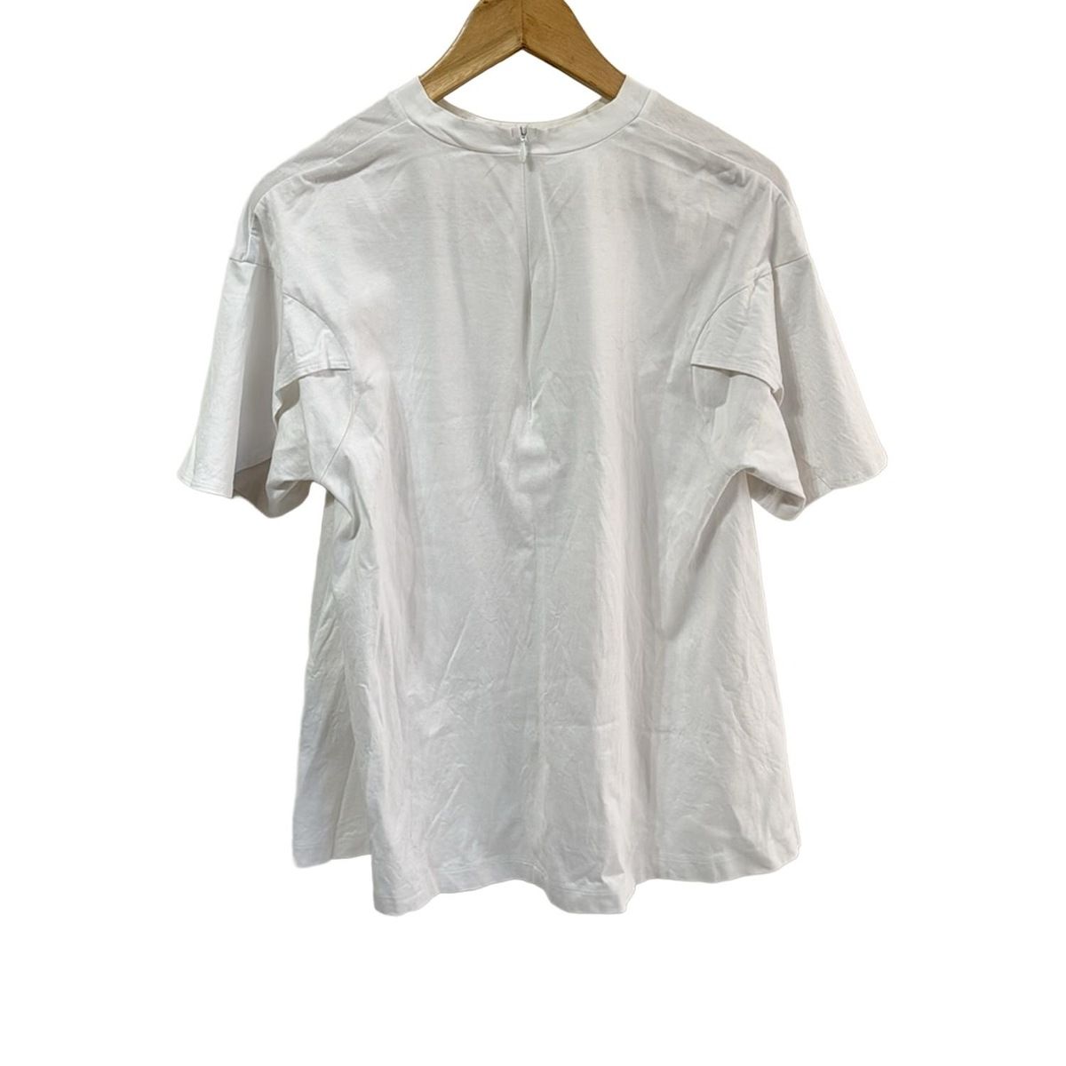 ENFOLD エンフォルド 半袖Tシャツ サイズ38 M レディース - 白 クルーネック