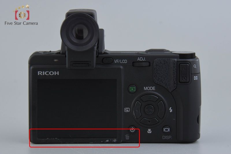 Ricoh リコー 【中古】RICOH リコー GX100 VFキット シャッター回数