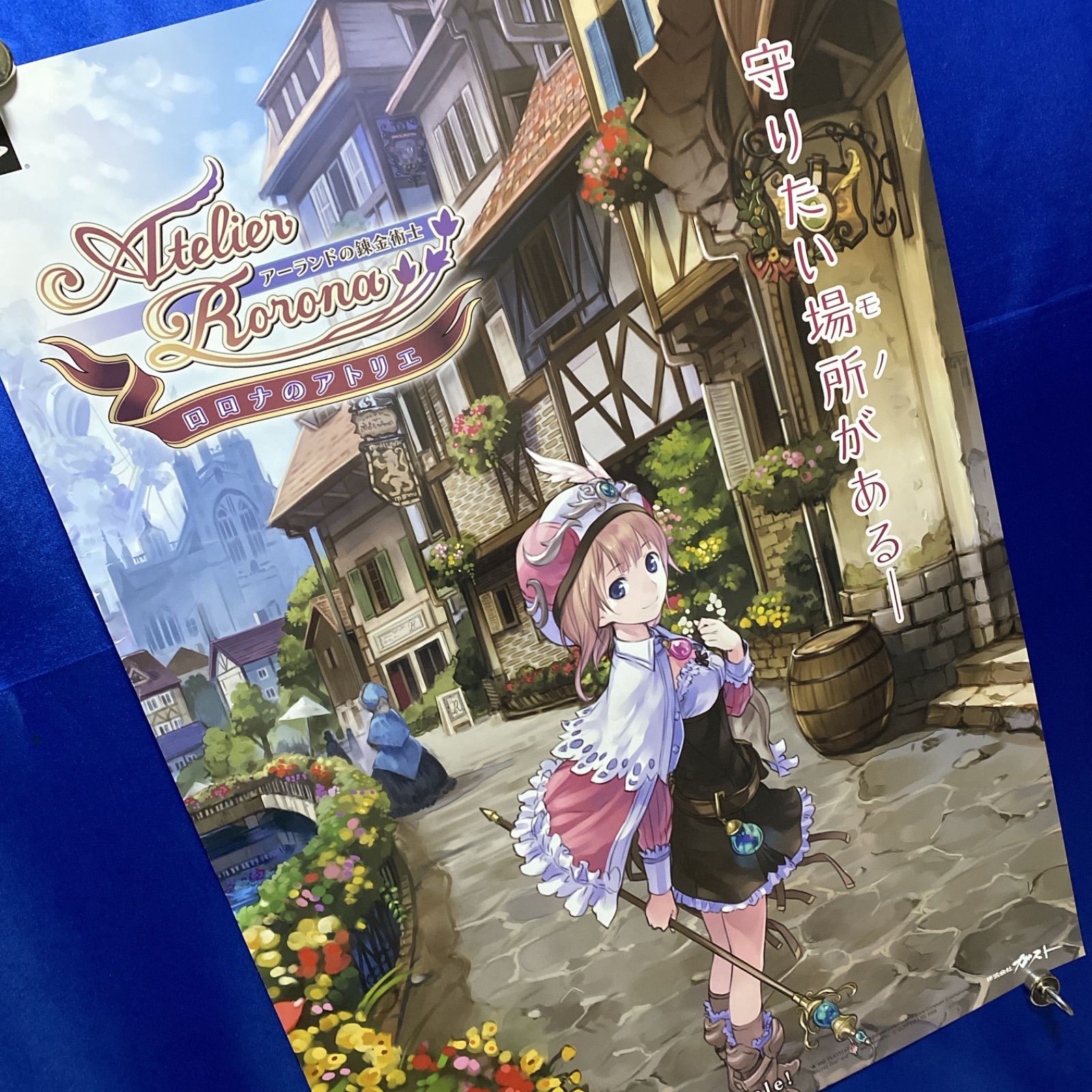 ロロナのアトリエ アーランドの錬金術士 ゲーム販促B2ポスター① 2009