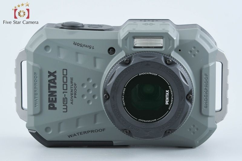 PENTAX☆WG-1000☆ペンタックス RICOH☆リコー☆オリーブ ペンタックス PENTAX WG-1000 オリーブ（ペンタックス RICOH リコー