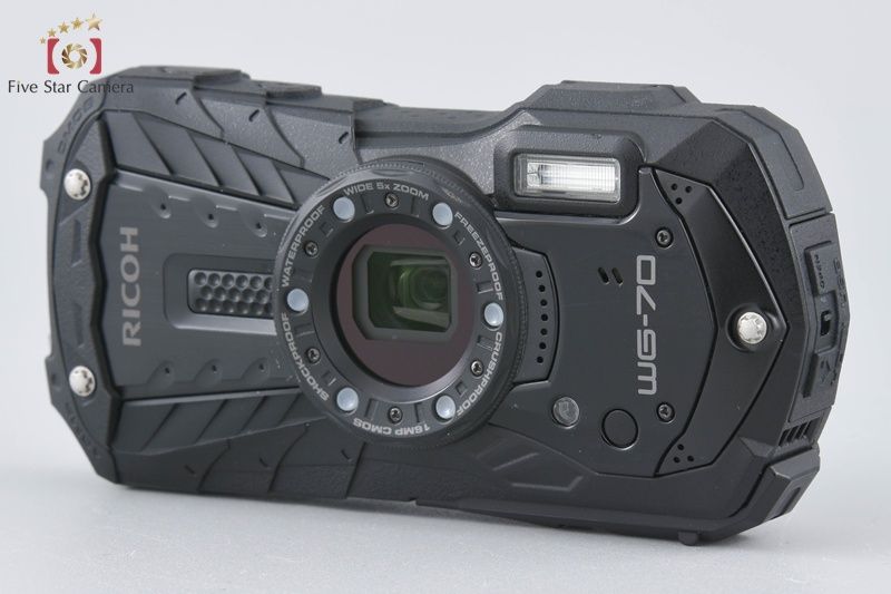 Ricoh リコー PENTAX ペンタックス WG 70 ブラック 防水アクションカメラ ビデオカメラ