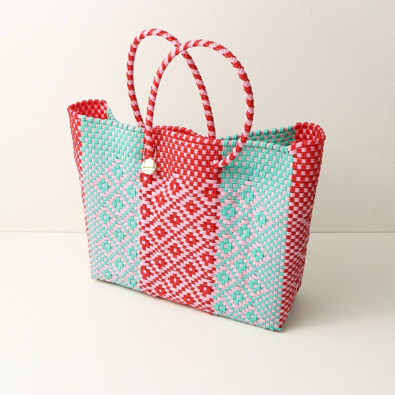 カゴバッグ レトラ メルカドバック 赤 レッド ◎新品未使用◎ メルカドバッグ レトラ 赤 - メルカリ