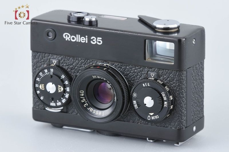 Rollei ローライ 35 ブラック コンパクトフィルムカメラ 2025 オーバーホール済み